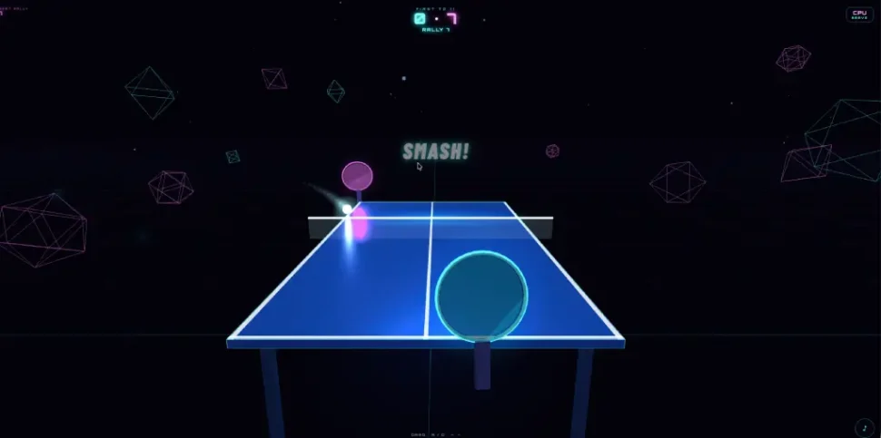 Neon Ping Pong