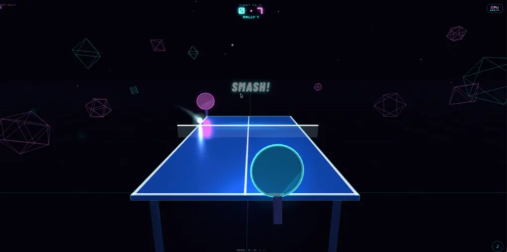 Neon Ping Pong